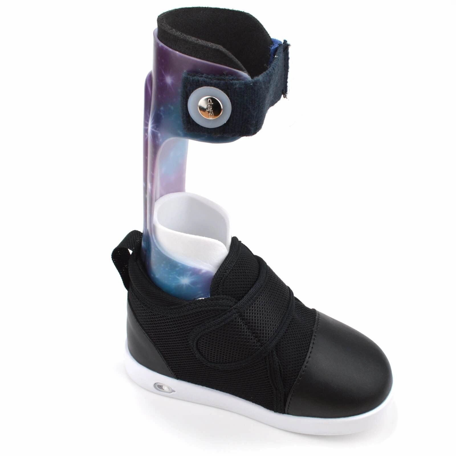 Agent Eclipse Black Squeaky Shoes Version 2 2025 Mid Top hook and loop closure