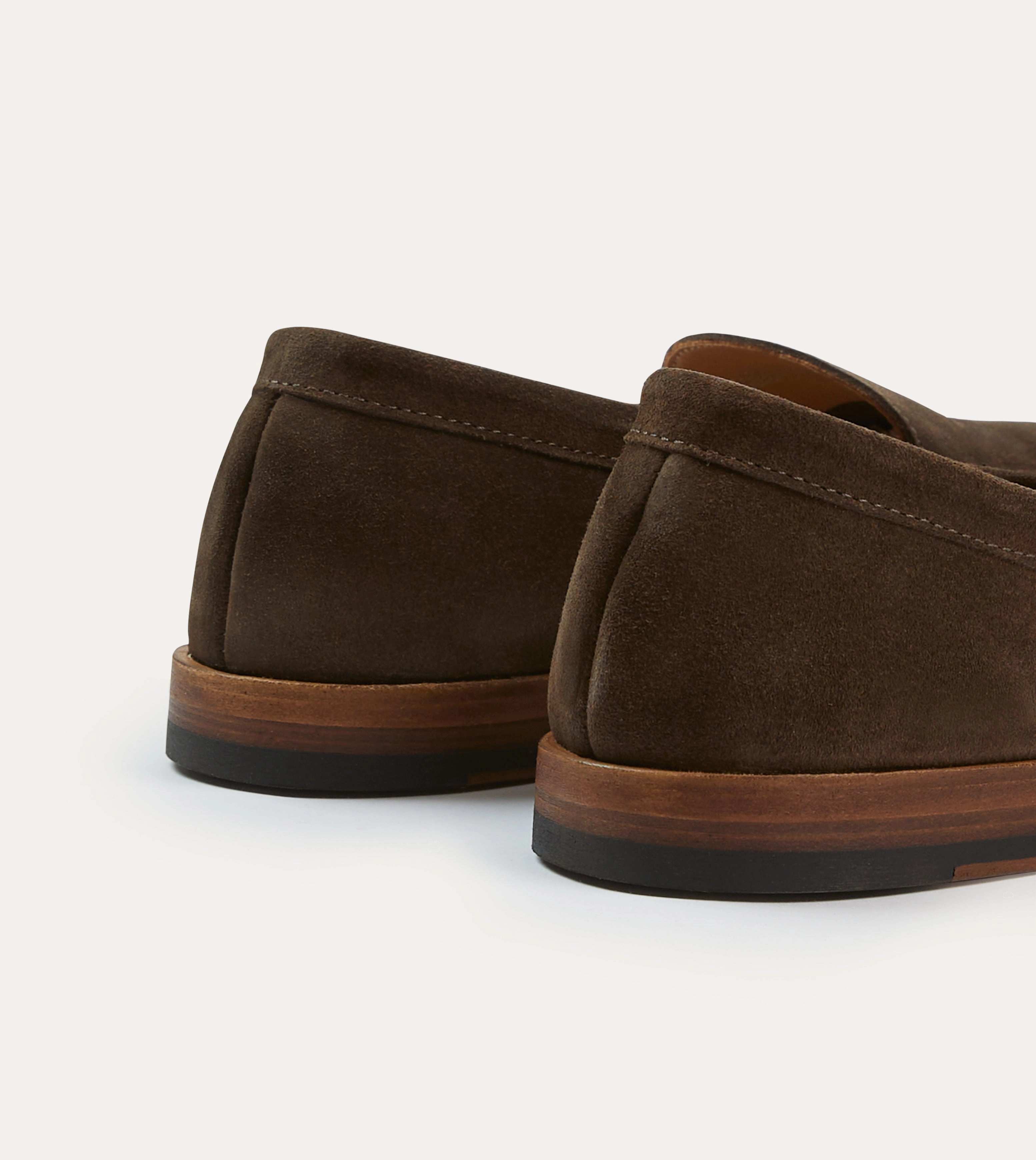 Comfortable Wear Brown Suede Henri Summer Loafer