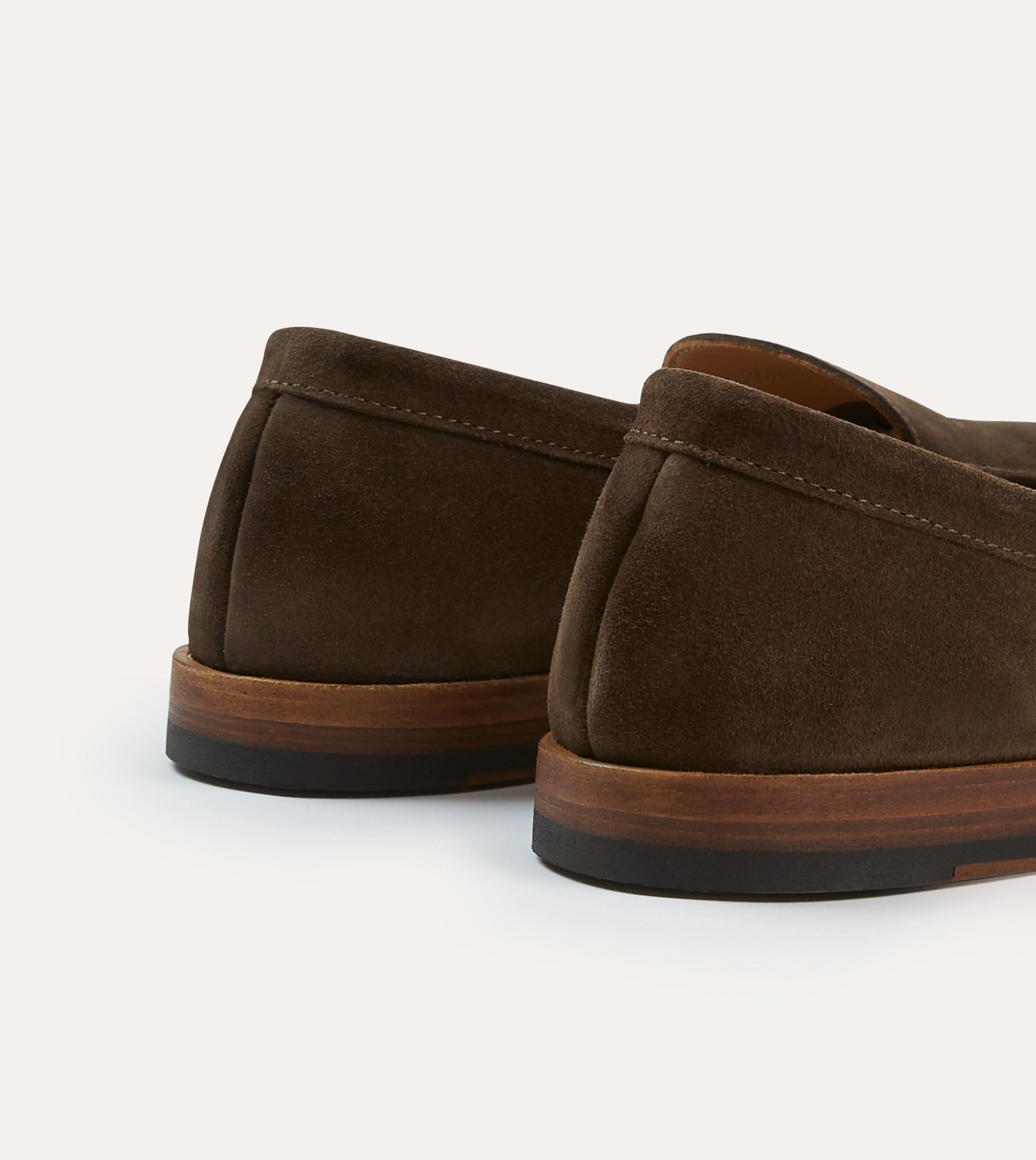 Brown Suede Henri Summer Loafer Path Clear Park Day