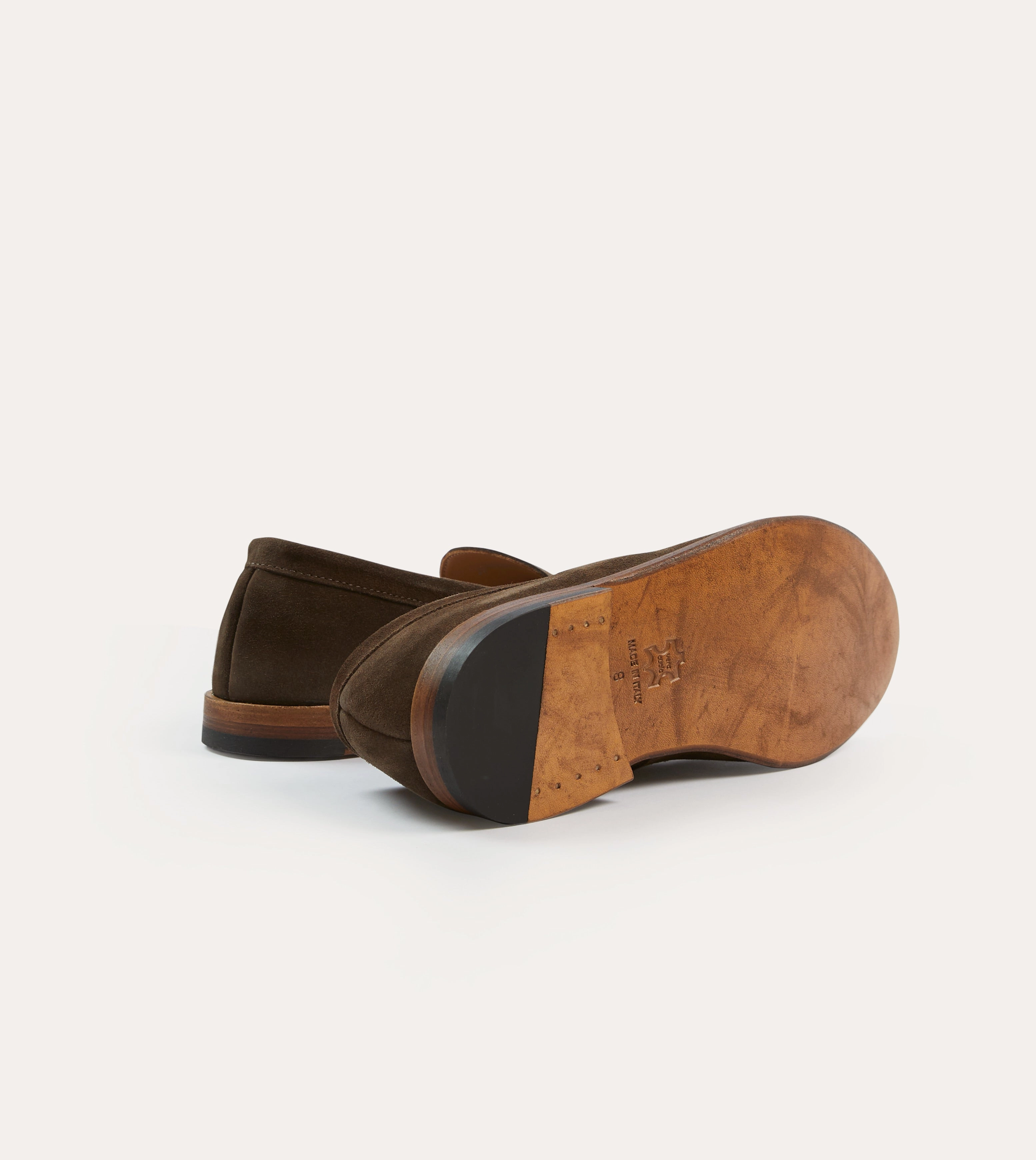 Neat Path Brown Suede Henri Summer Loafer