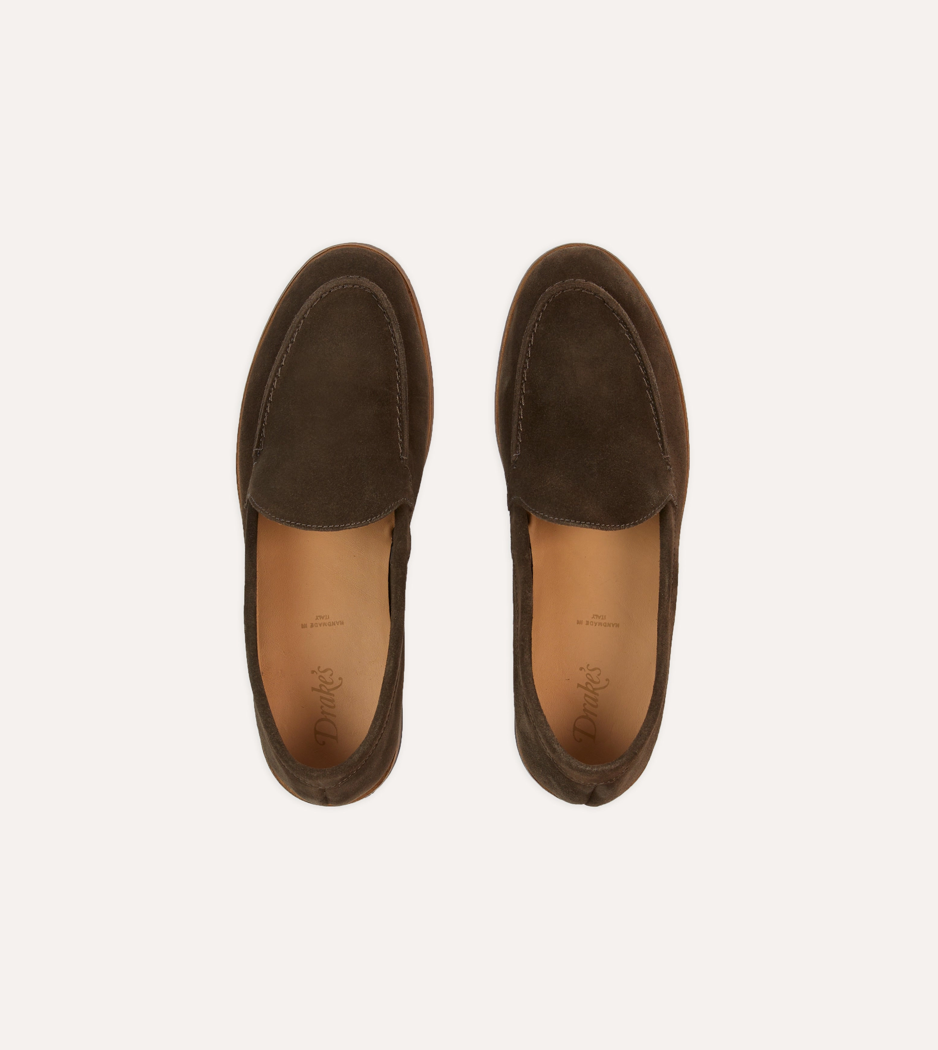 Brown Suede Henri Summer Loafer Edge Core American Shade