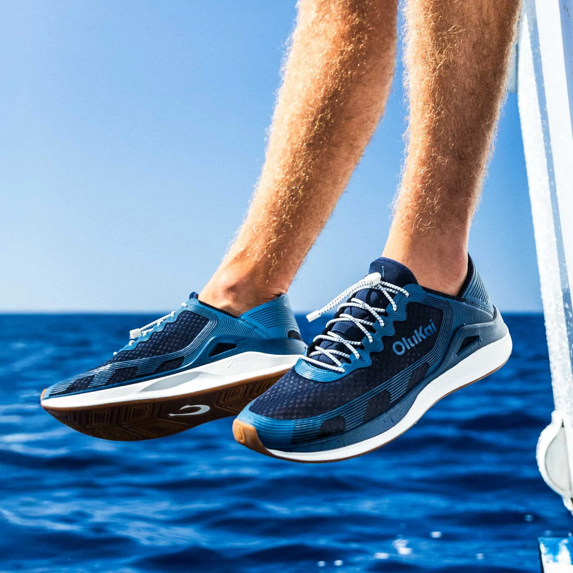 Ahi - Mood Indigo / Coastal Blue Quick Flow Leg Long