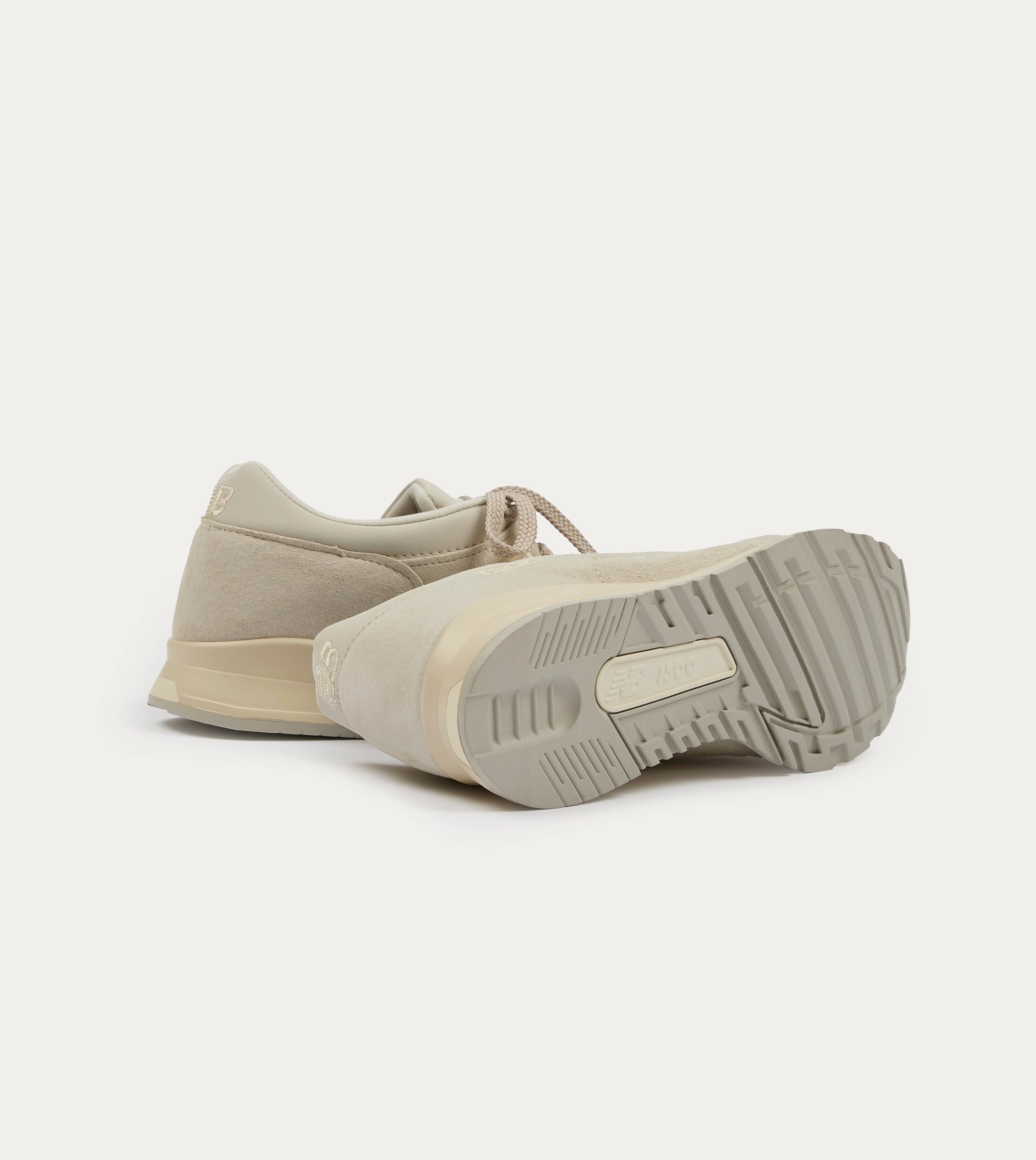 Quick Life Ultra Light Hiking Trails New Balance 'Elevated Essentials' Birch Putty Made in UK 1500 Trainers