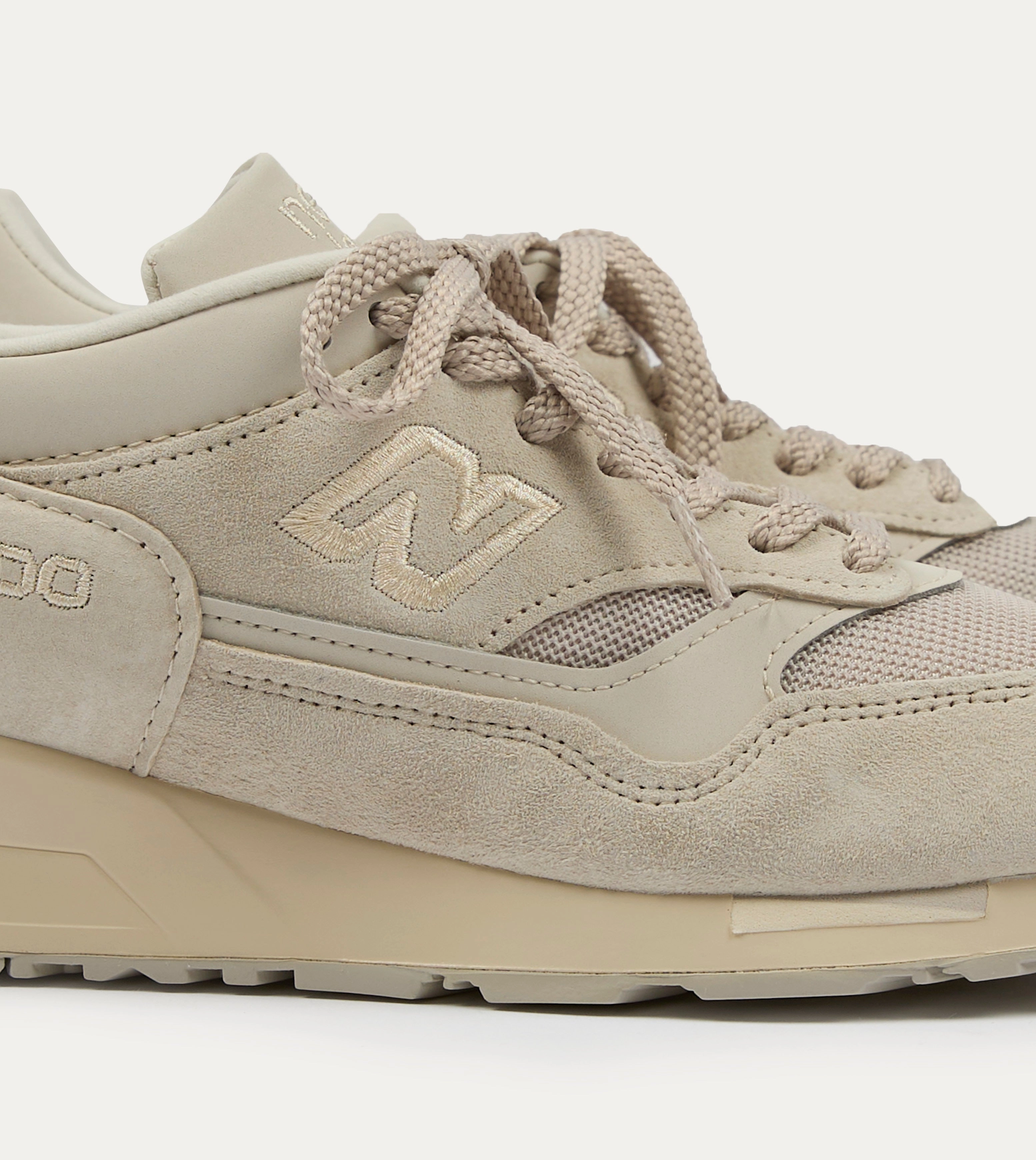 New Balance 'Elevated Essentials' Birch Putty Made in UK 1500 Trainers Comfort Bend Comfort Strap