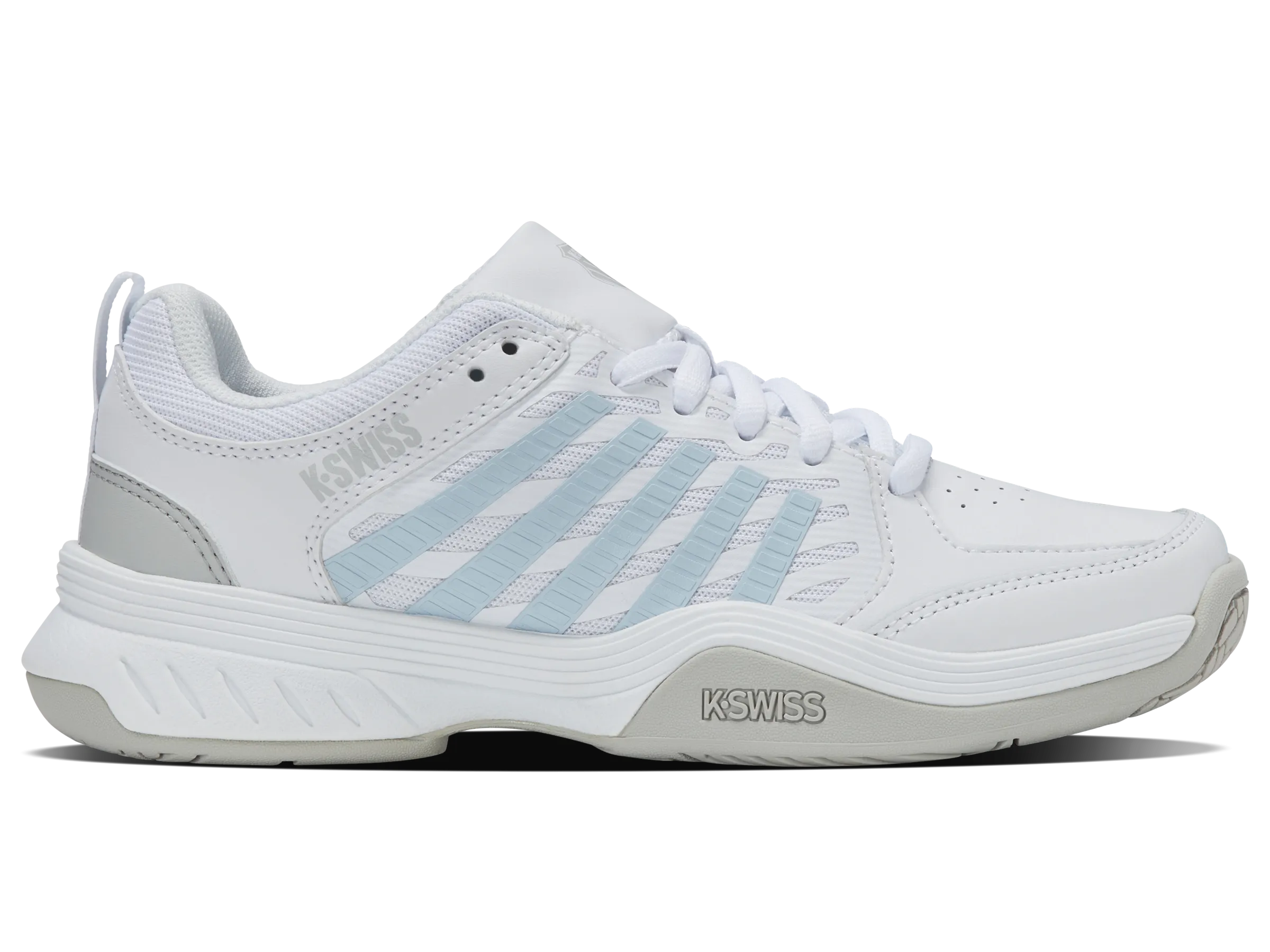 94428-117-M | COURT EXPRESS 2 | WHITE/BALLAD BLUE/DAWN BLUE Bright Gold