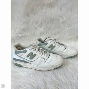 Shoes Sneakers By New Balance In Green & White, Size: 8.5 Contoured Footbed Fashion Ready