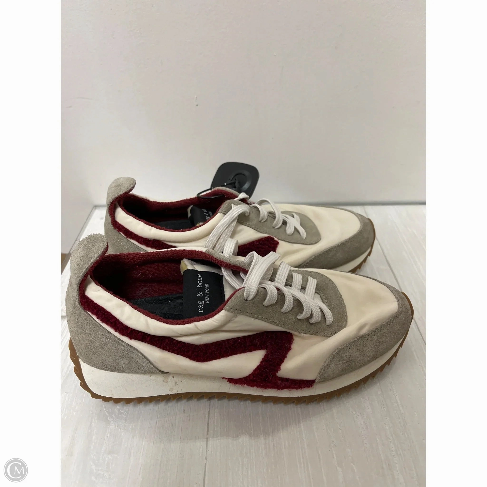 Shoes Sneakers By Rag And Bone In Cream, Size: 6 Slip Vibe