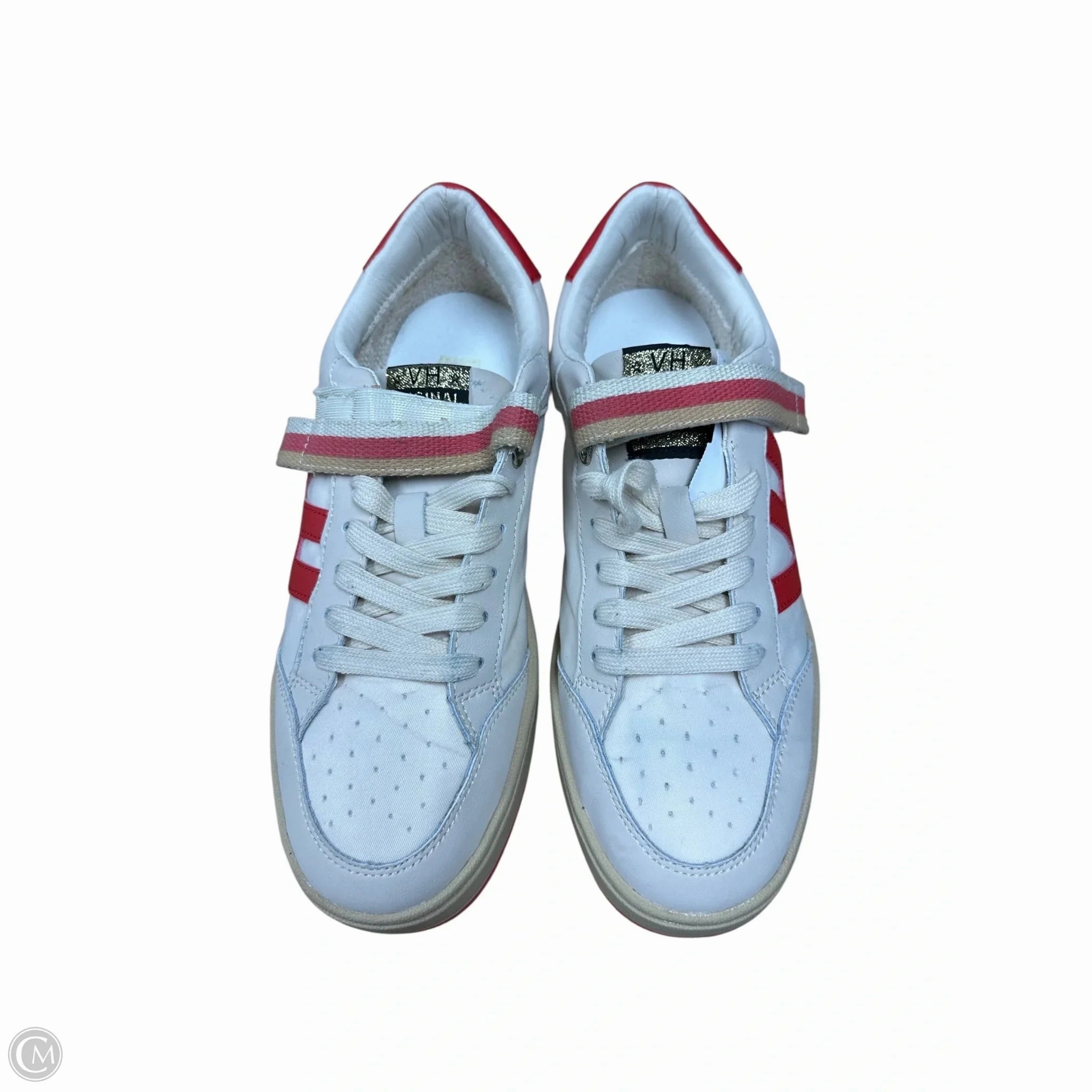 Shoes Sneakers By Vintage Havana In Cream & Red, Size: 10 Transit Fit