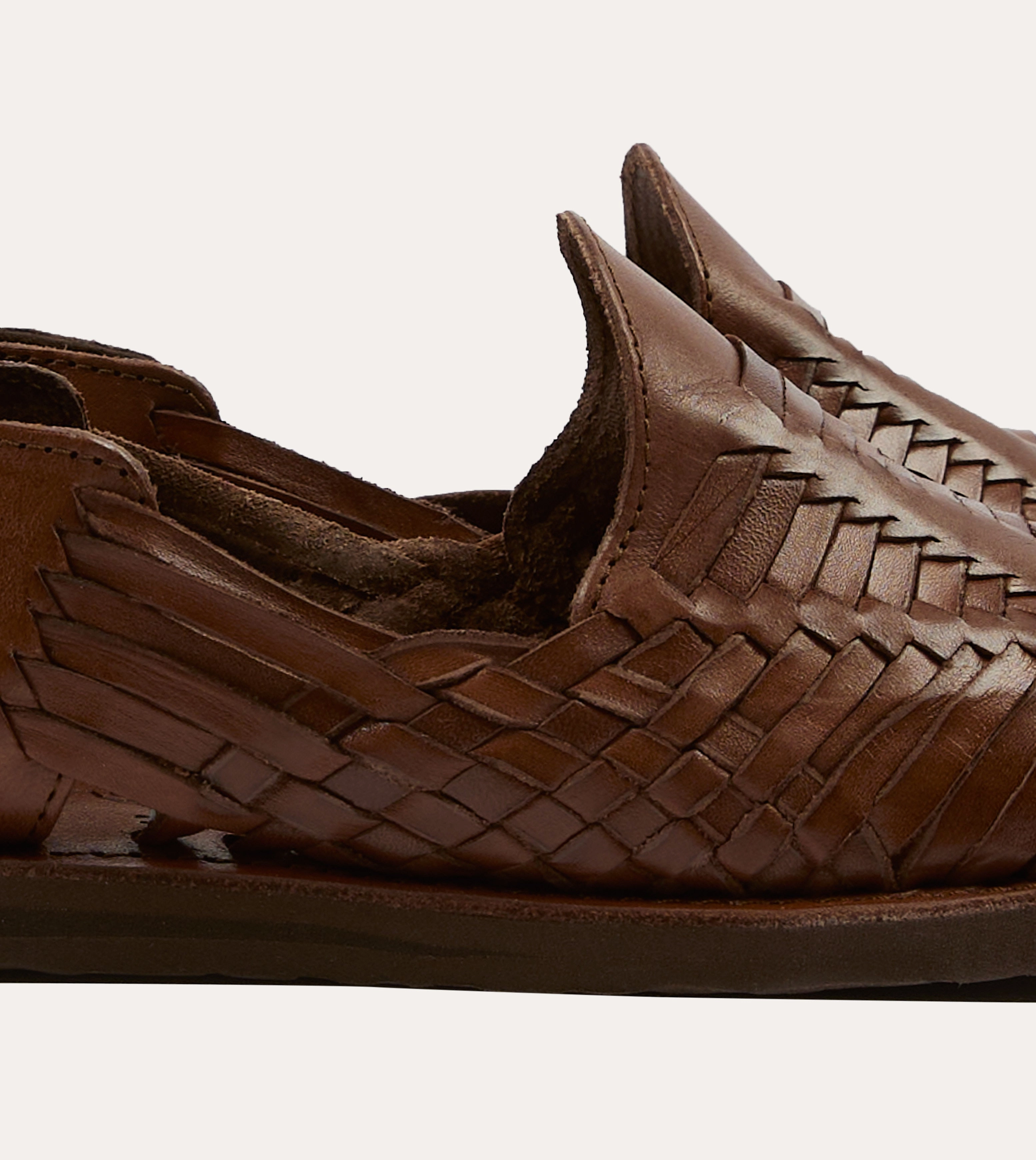 Comfort support Chamula Brown Cancun Woven Sandal
