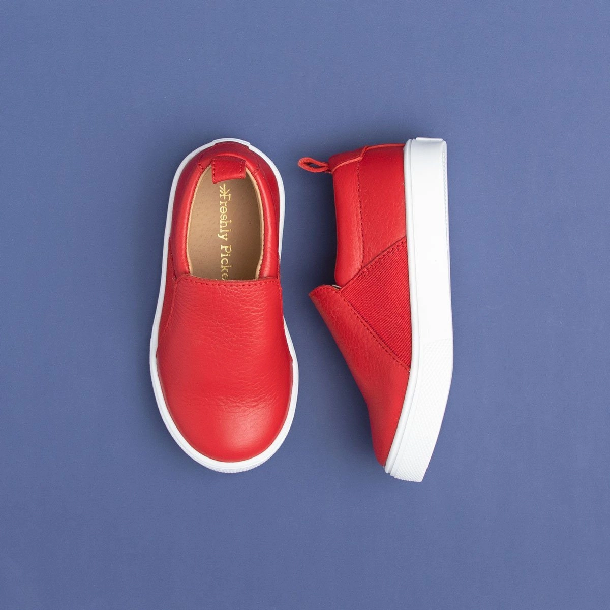 Cherry Slip-On Sneaker Compression Knit