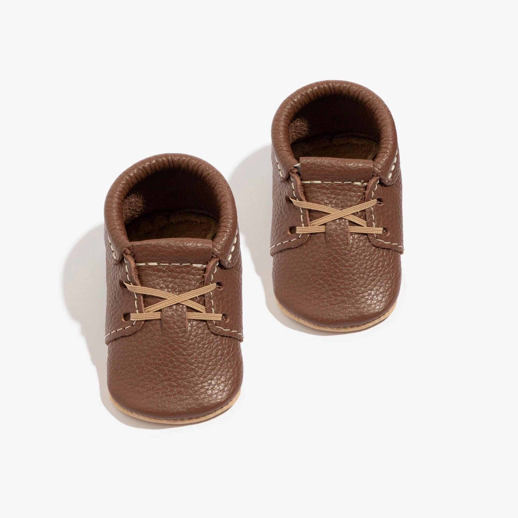 Chestnut Oxford Baby Shoe Comfortable Wear CurvedHeel