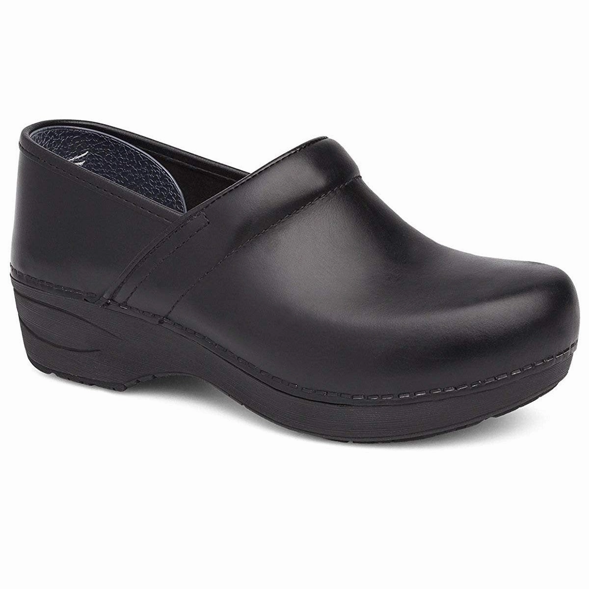 Comfort toe Traction pattern Dansko Women's Professional XP 2.0 - Black Pull Up