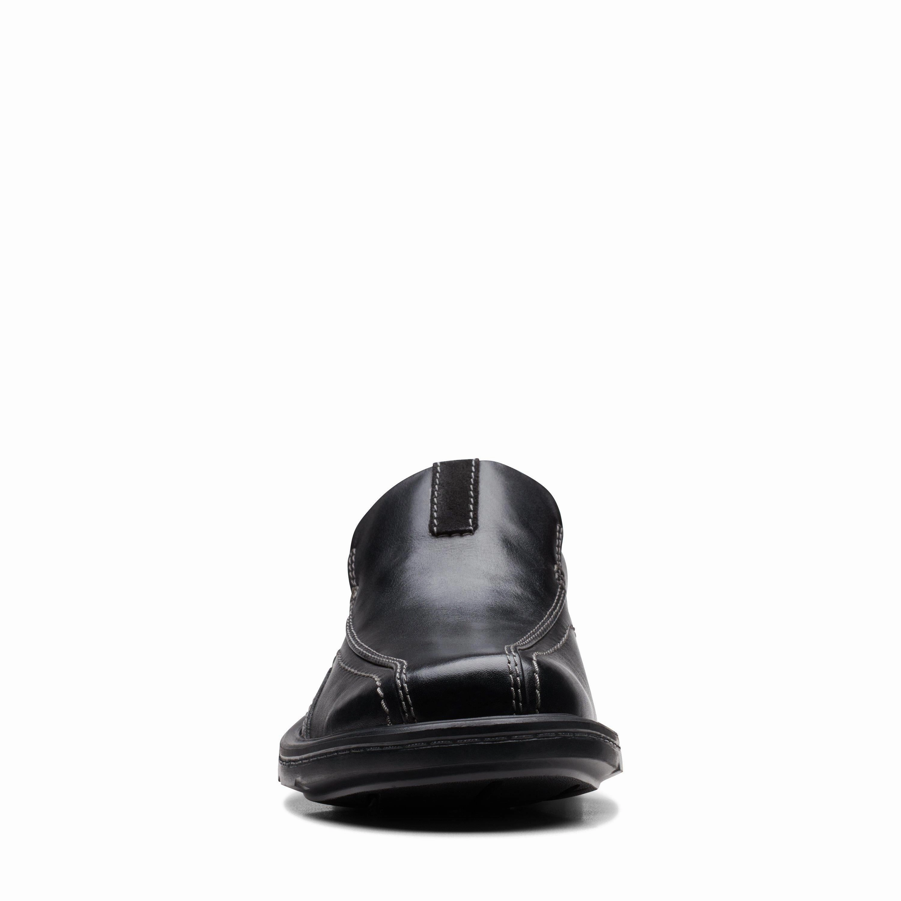 Clarks Men's Gessler Step Slip On - Black Airy Design