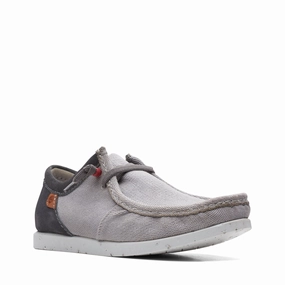City Bright Shock absorption Clarks Men's Sharcelite Moccasin - Grey Combi