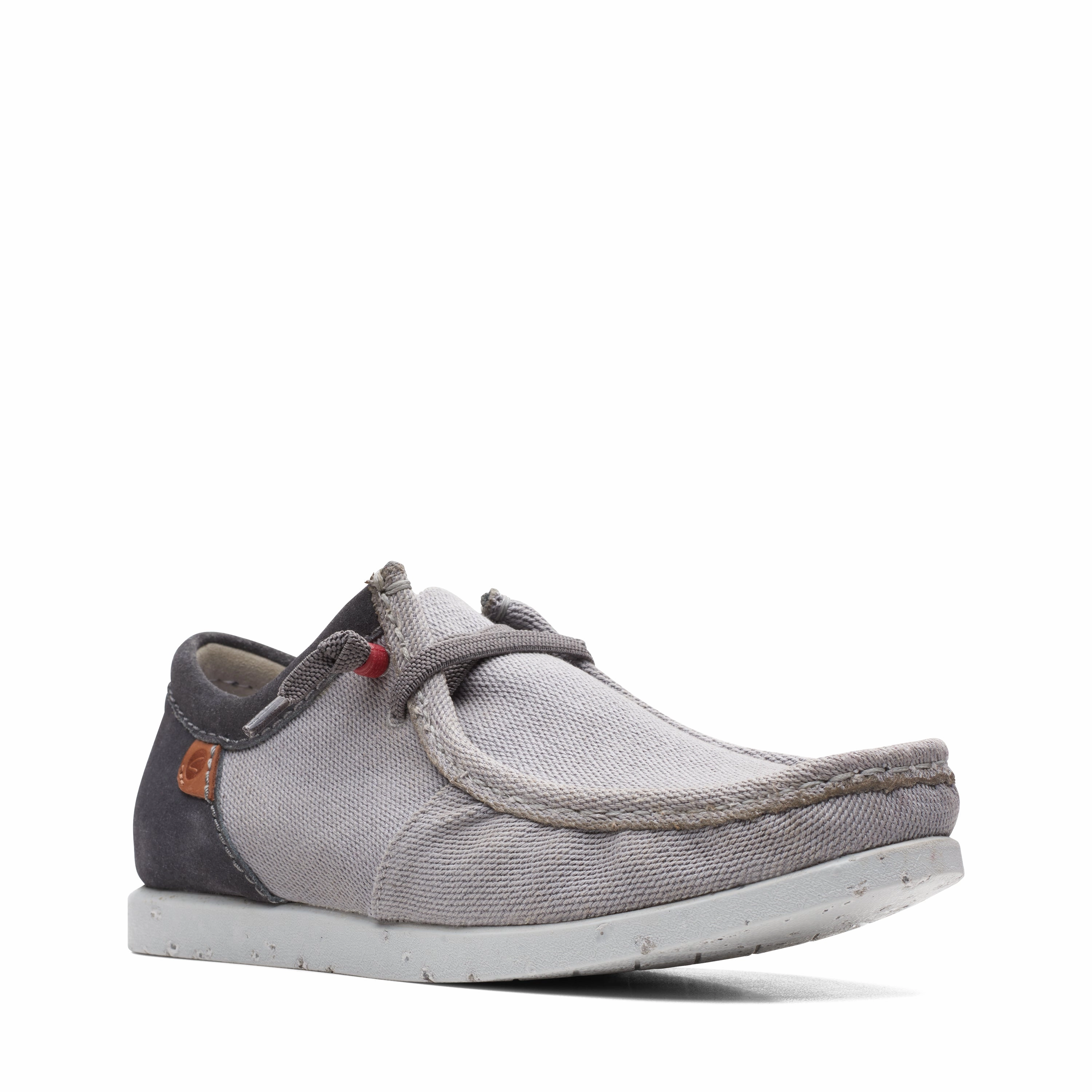 City Bright Shock absorption Clarks Men's Sharcelite Moccasin - Grey Combi