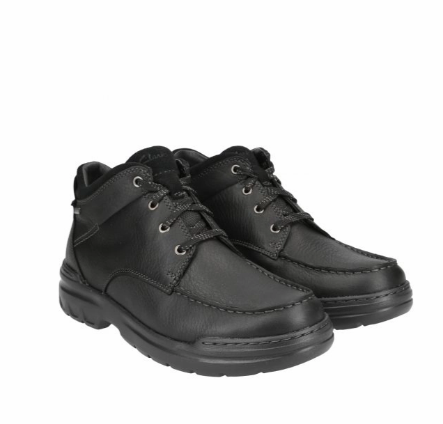 Clarks Men's WIDE Rockie 2 HI GORE-TEX Waterproof Boot - Black Cold Safe Arch Support Technology