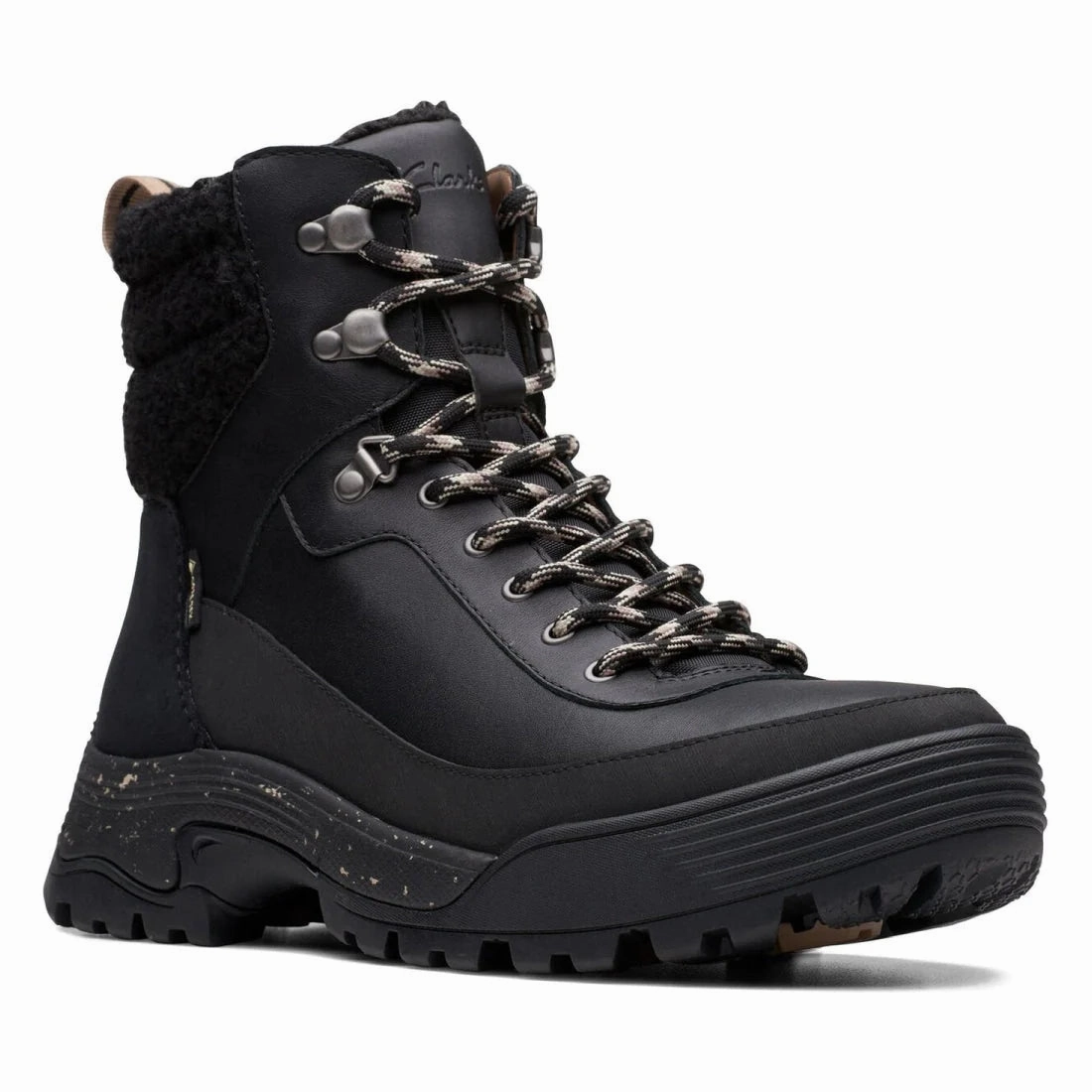 Clarks Women's ATL Hiketop GoreTex Boots - Black Rock Path