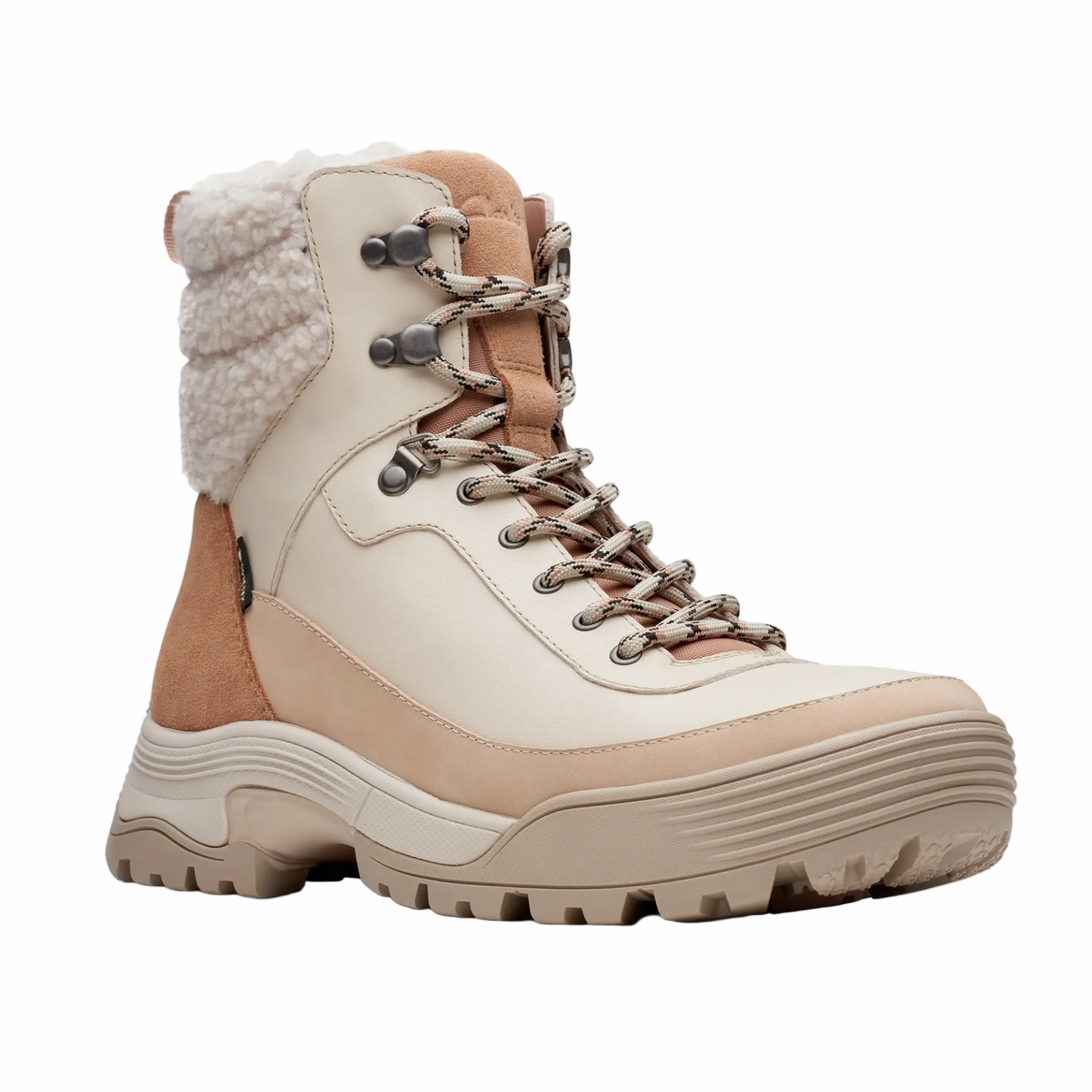 Dance Floor Clarks Women's ATL Hiketop GoreTex Boots - Ivory