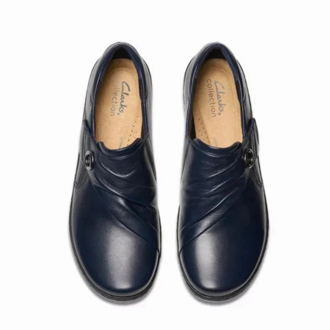 Mom Fit Ultra Light Urban Walkers Clarks Women's Cora Aubrie Mary Jane - Navy