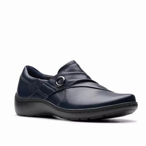 Clarks Women's Cora Aubrie Mary Jane - Navy Pure Black