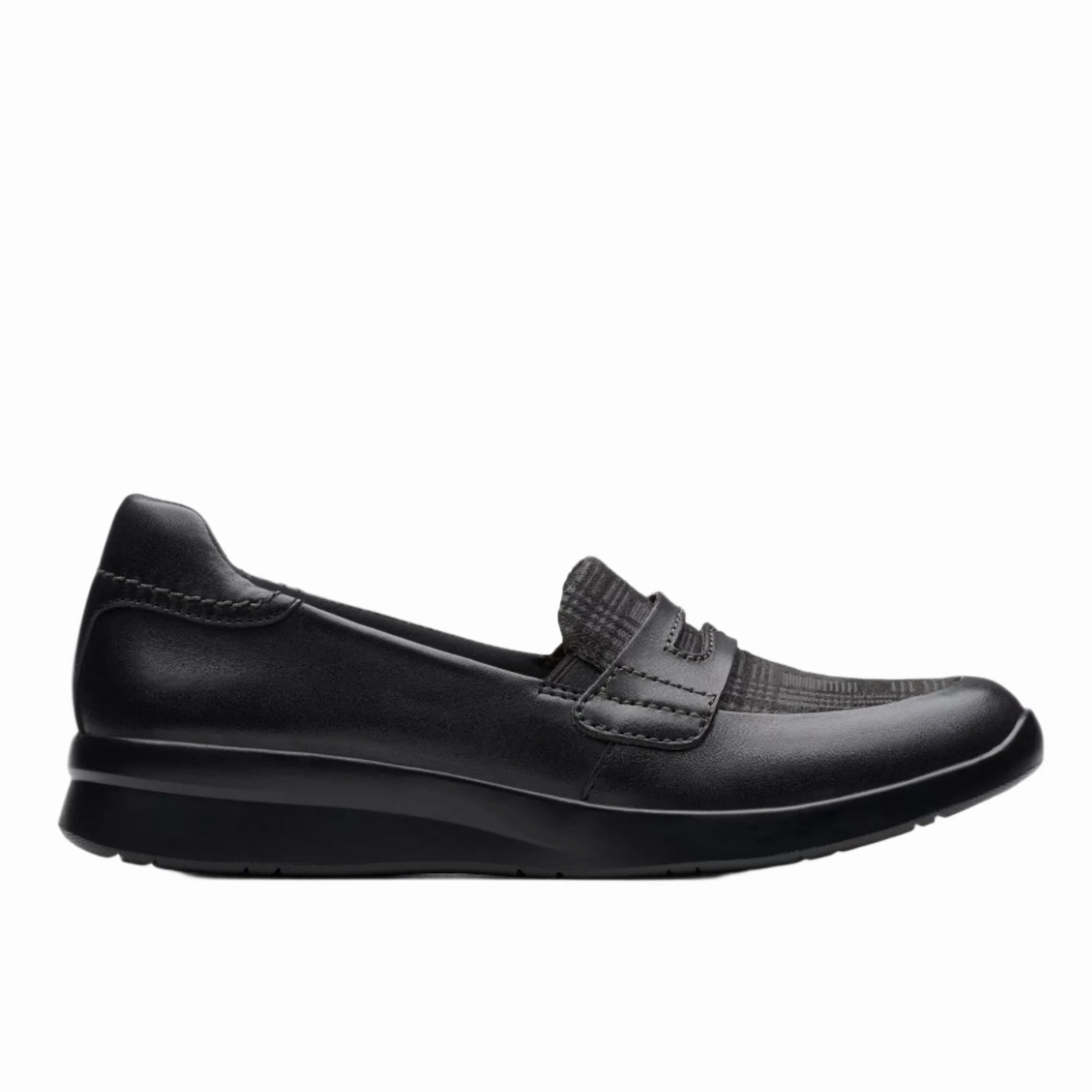 Court Fast Anytime Go Clarks Women's Ellowyn Penny Loafer - Black