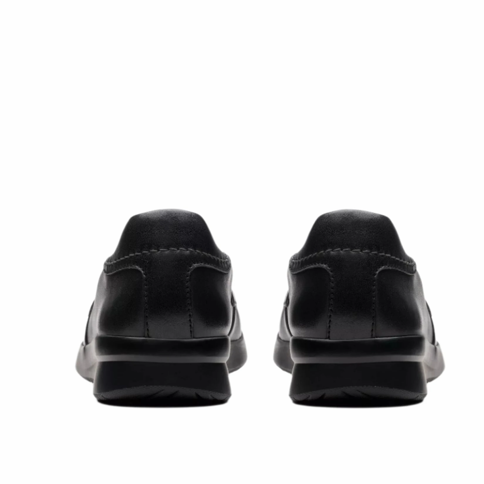 Clarks Women's Ellowyn Penny Loafer - Black Breathable mesh