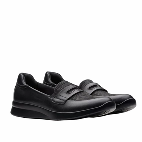 Stylish Clarks Women's Ellowyn Penny Loafer - Black