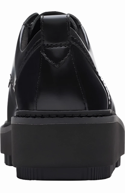 Comfort Upper Clarks Women's Orianna Derby Shoes - Black