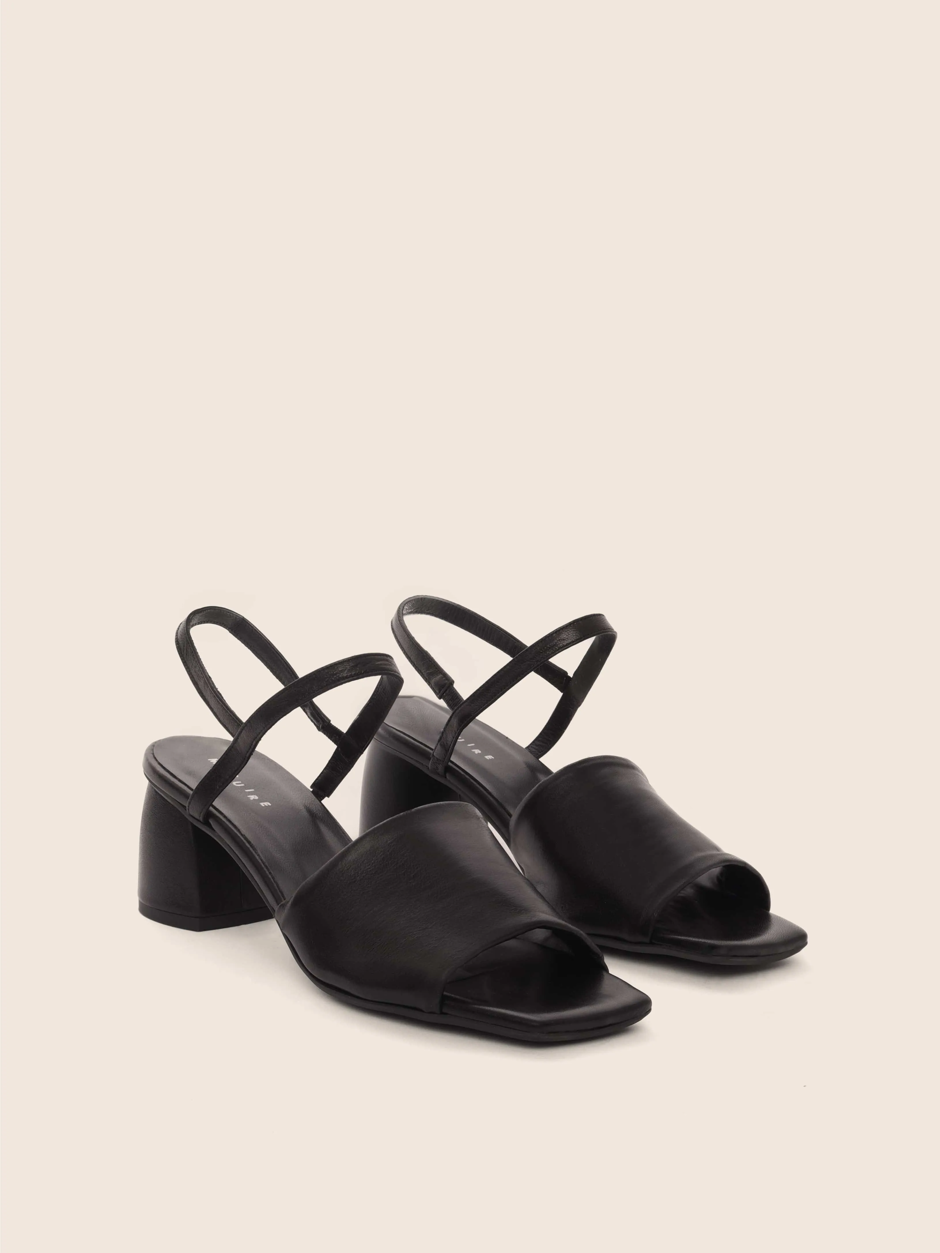 Oliva Black Heel Day Glam Wedge Heel