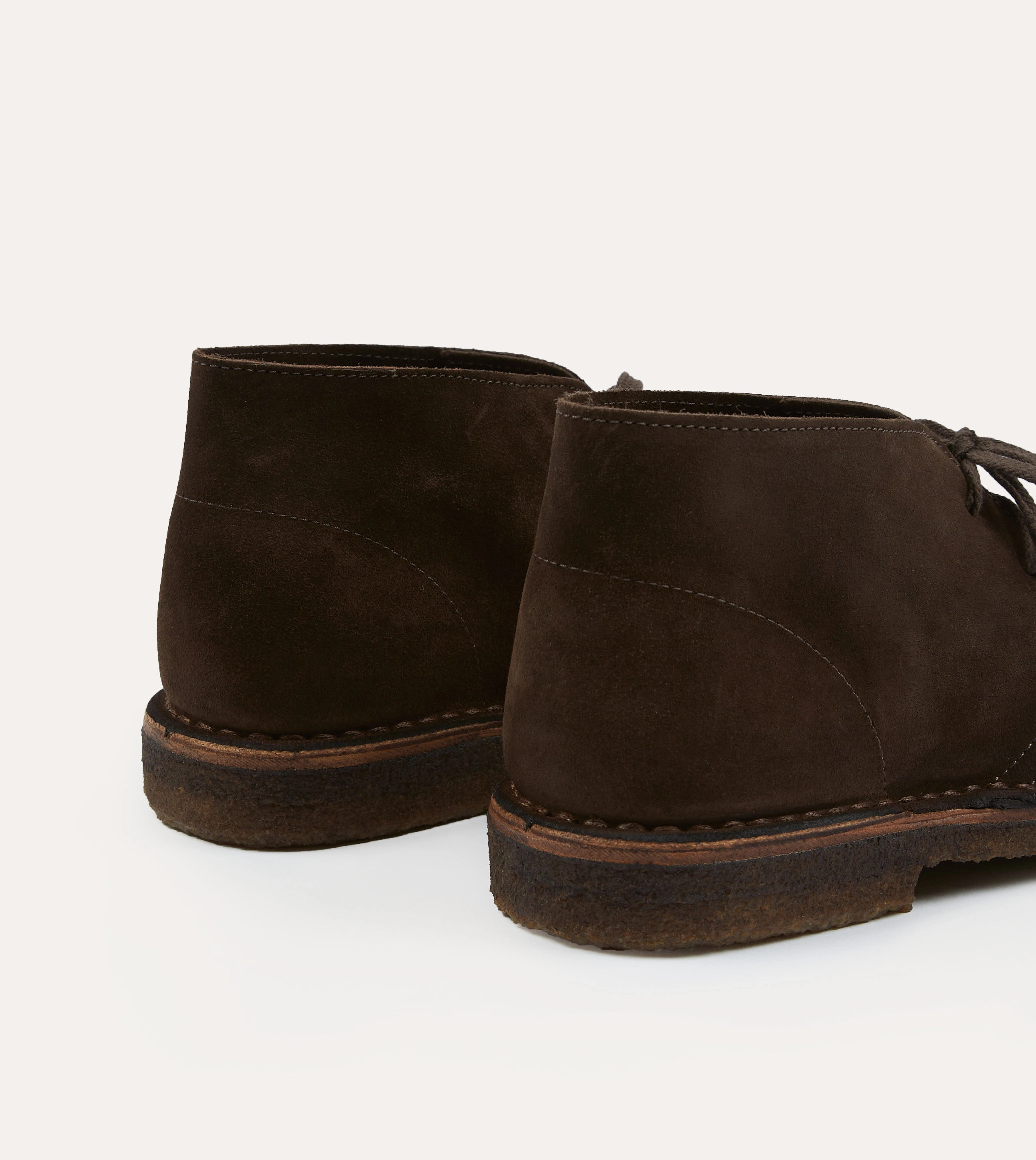 Victory Walk Clifford Desert Boot Dark Brown Suede