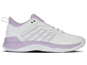 Sweat Resistant Frequent Travelers 99071-182-M | HYPERCOURT SUPREME 2 | WHITE/ORCHID PETAL/NEON BLAZE