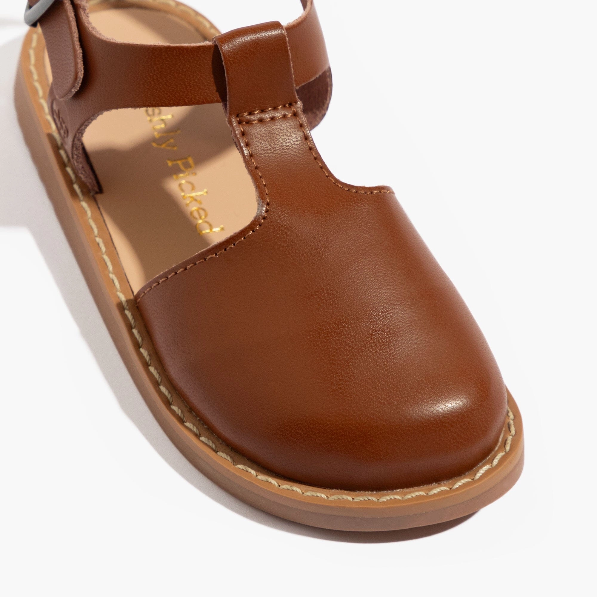 Cognac Newport Clog II HandStitchedEdge