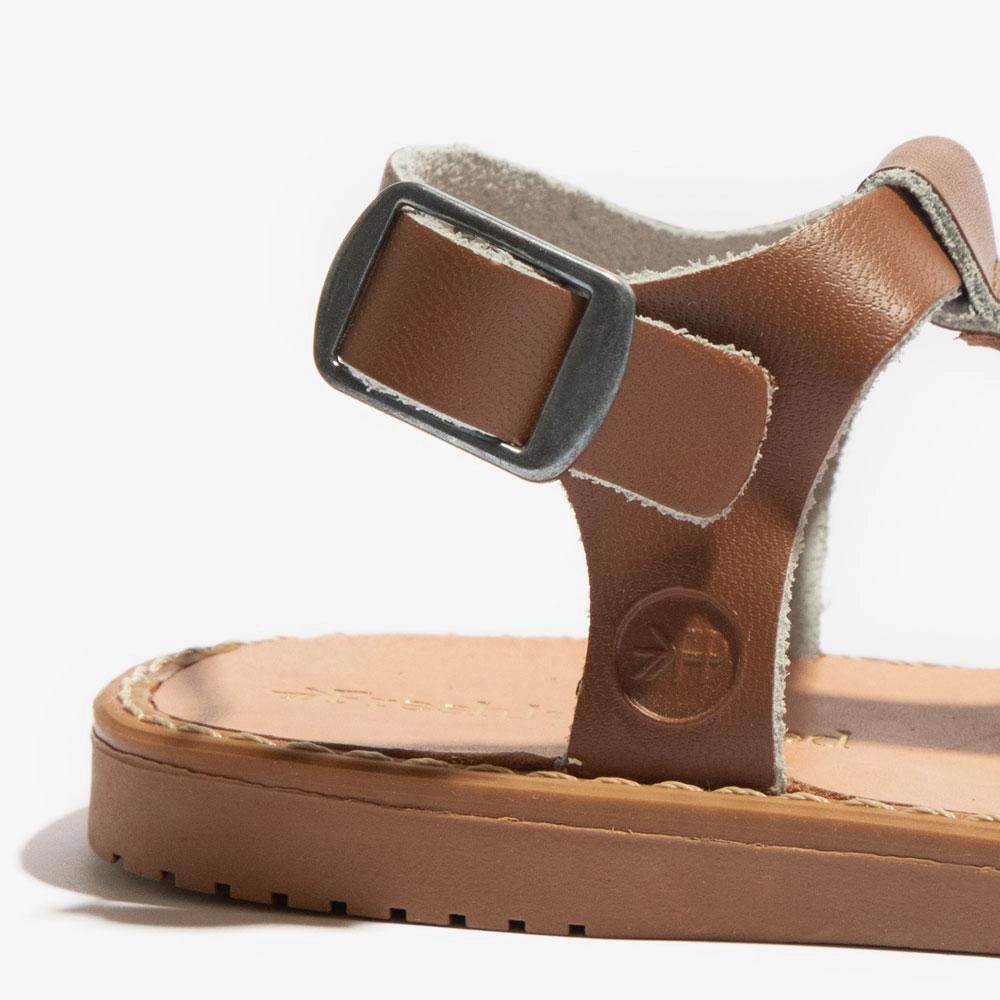 Cognac Newport Clog Slide Style