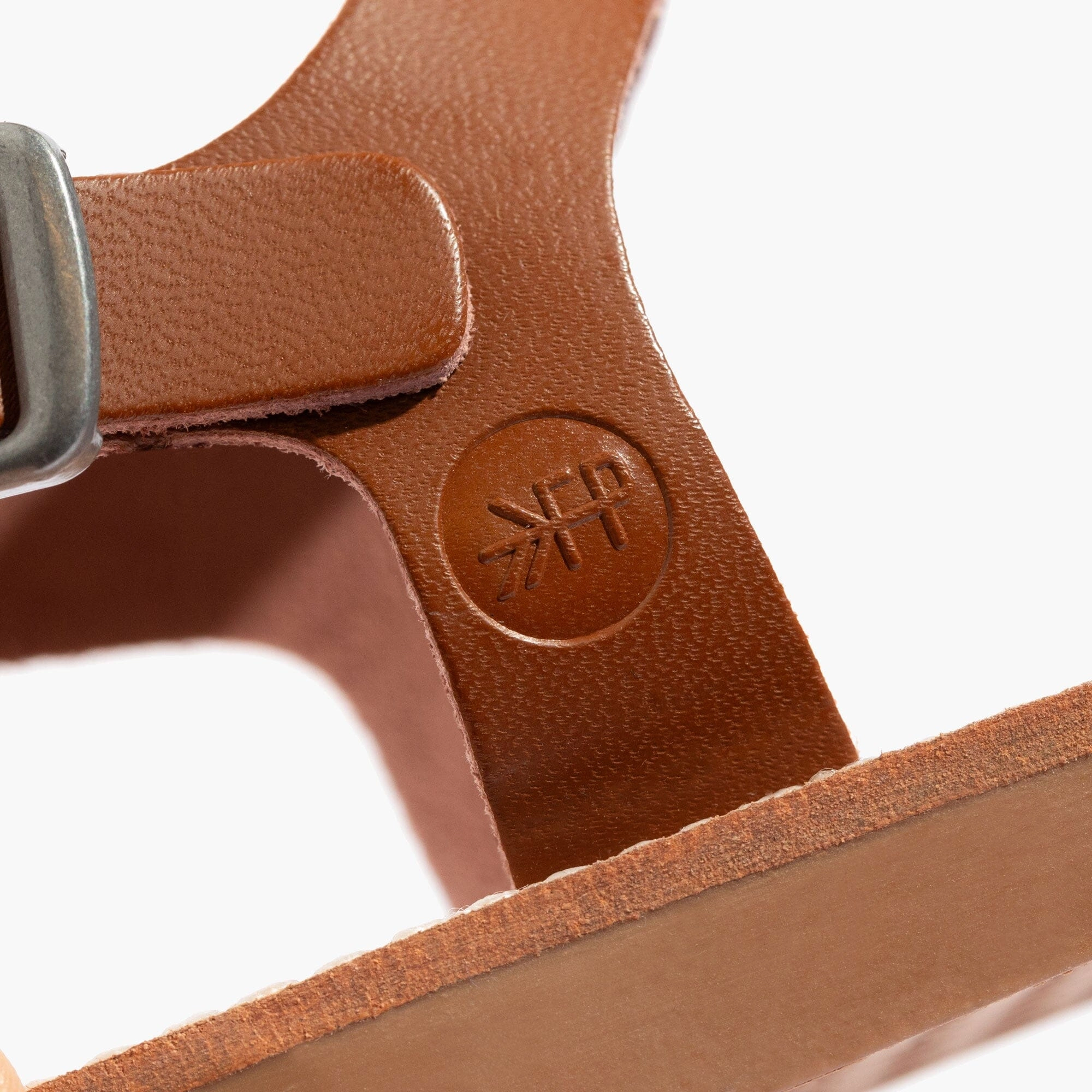 Cognac Saybrook II Sandal Lace Up Tension Control