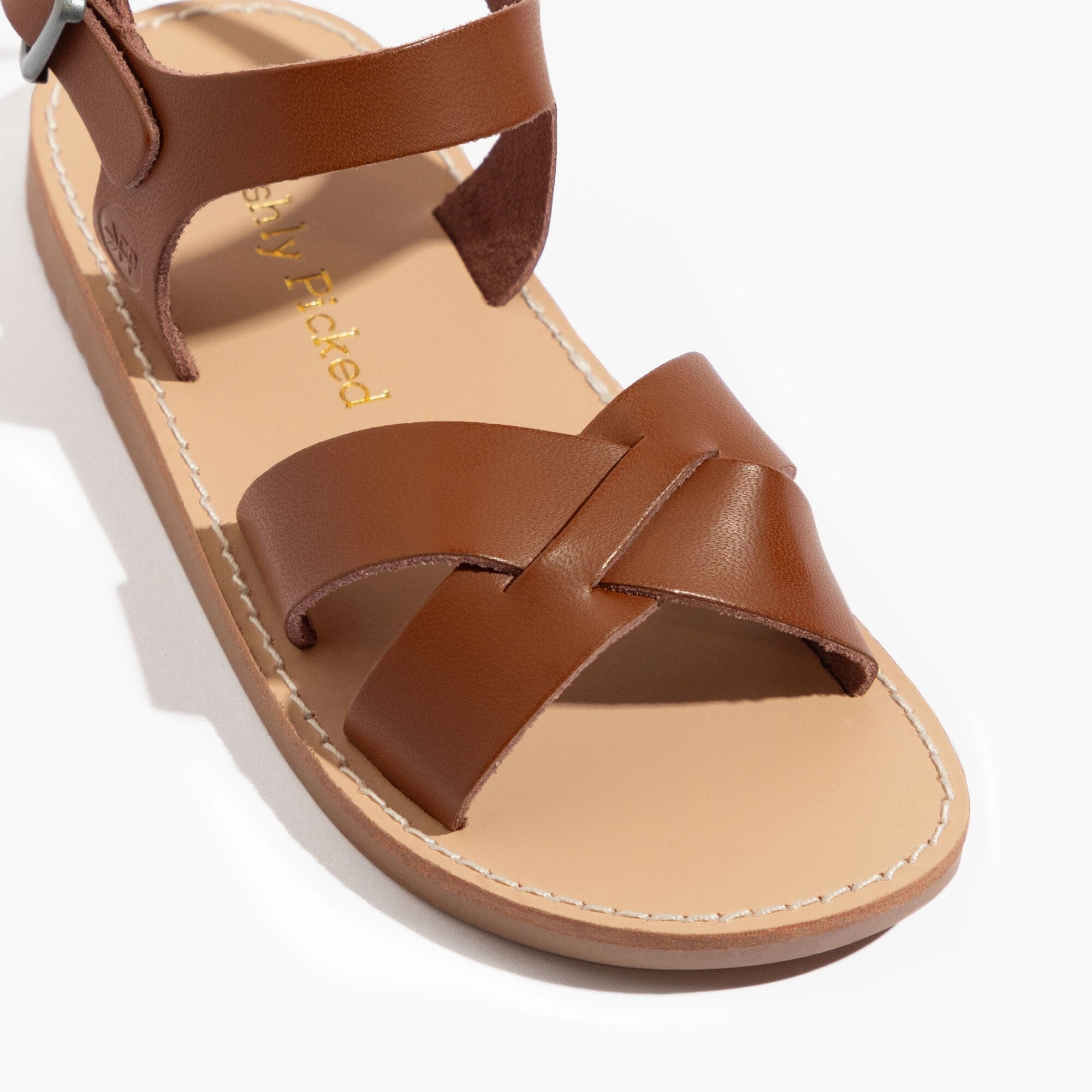 Moisture Wicking Fabric Cognac Saybrook II Sandal