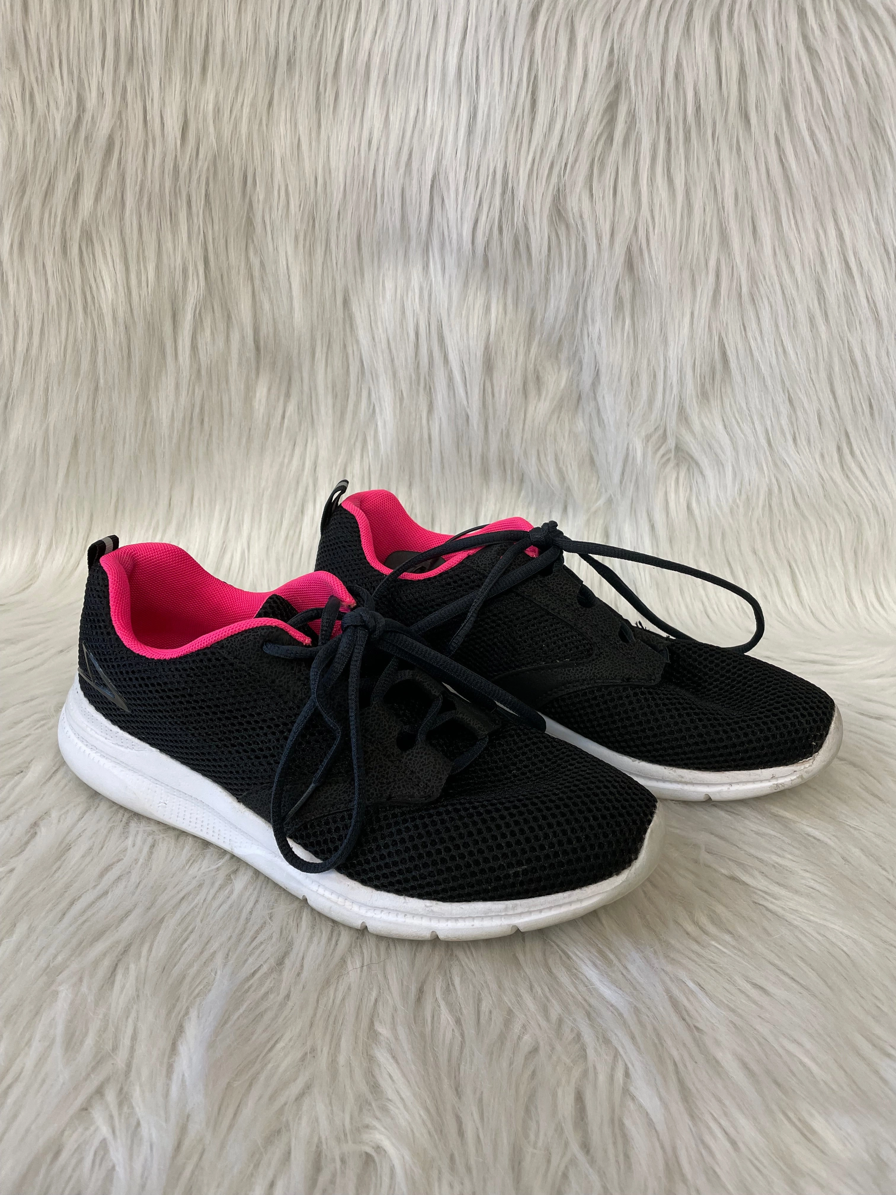 Shoes Sneakers By Champion In Black & Pink, Size: 9.5 Thermoplastic Stability Frame