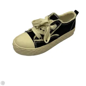Shoes Sneakers By Clothes Mentor In Black, Size: 9.5 Cushioned Insole Microfiber Lining Tech