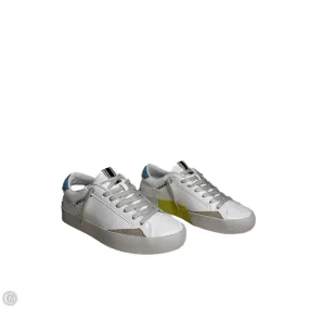 Ergonomic Last Shape Comfort Shock Shoes Sneakers By Shu Shop In White, Size: 7