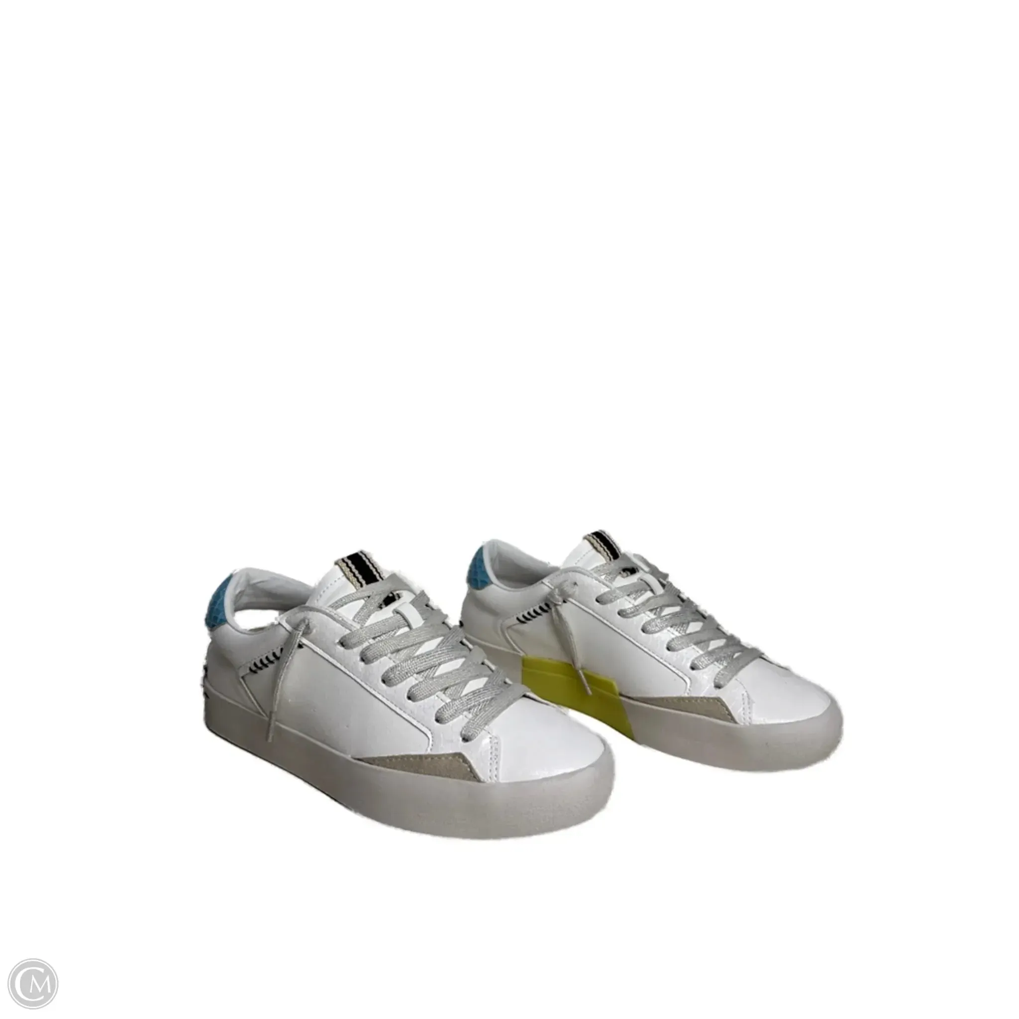 Ergonomic Last Shape Comfort Shock Shoes Sneakers By Shu Shop In White, Size: 7