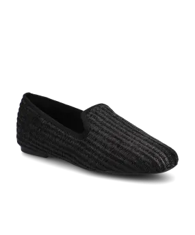 The Starling - Black Raffia Yoga Base Flexible Fit Busy Professionals