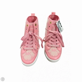 Supportive structure Shoes Sneakers By Michael By Michael Kors In Pink, Size: 6.5