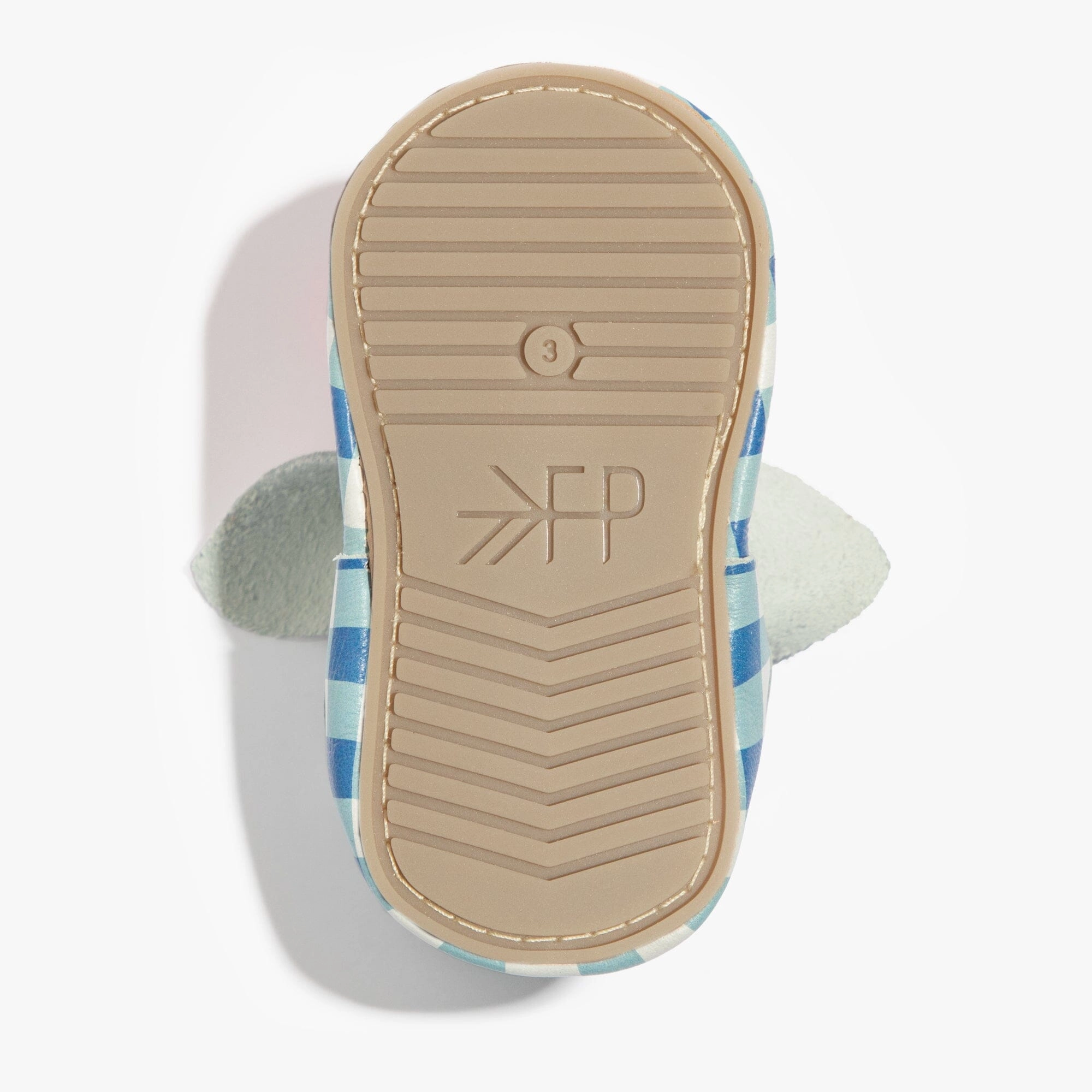 Anti Slip Tread Baby fashion Dorothy Gingham Knotted Bow Baby Shoe