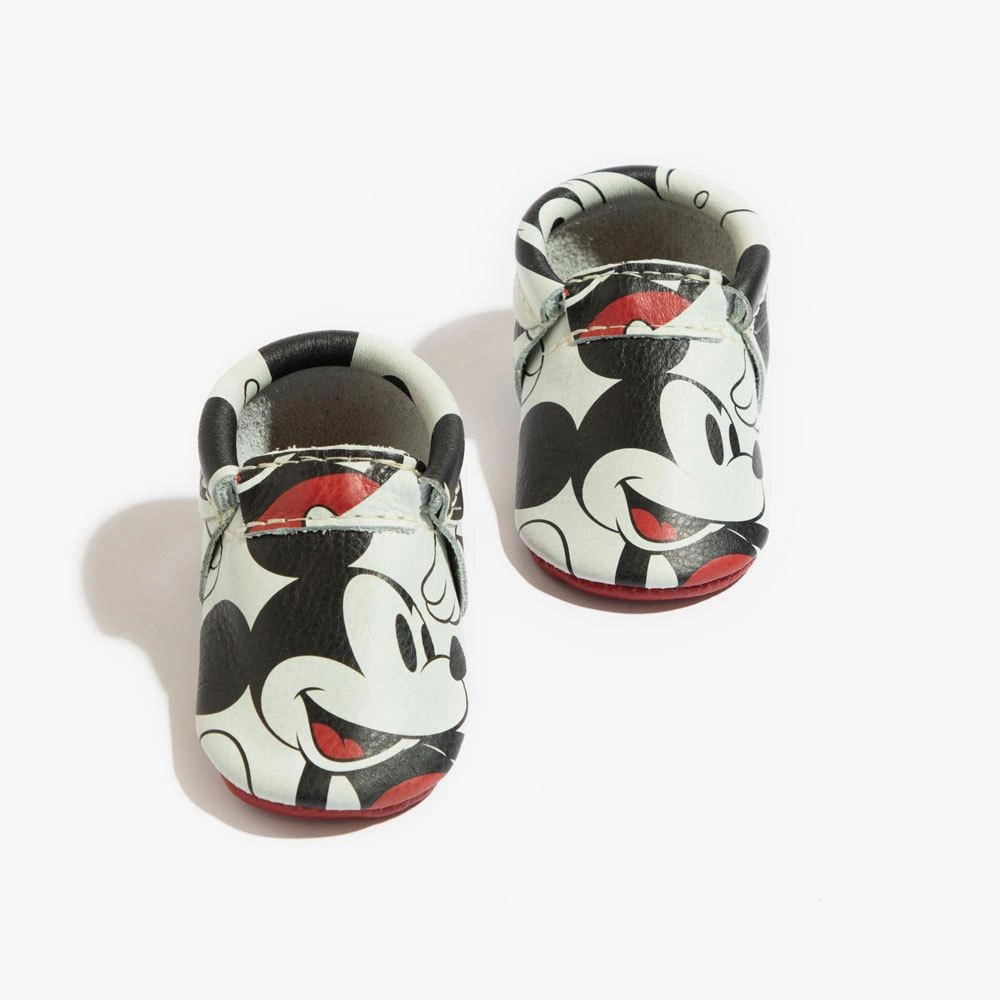 Double Stitched Mickey Mouse City Baby Shoe