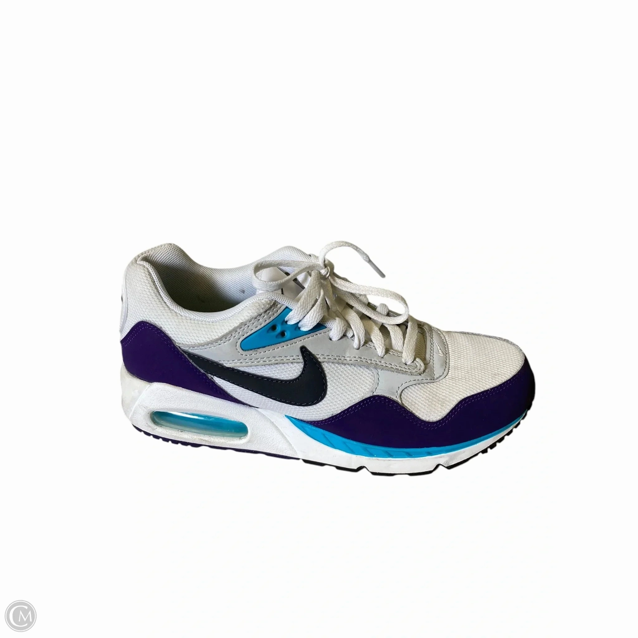 Shoes Sneakers By Nike In Purple & White, Size: 7.5 Temperature Regulating Liner Breathable Airflow Channels