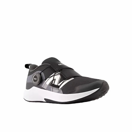 Field Fast New Balance Big Kids DynaSoft Reveal Boa Sneaker (Sizes 3.5-7) - Blacktop