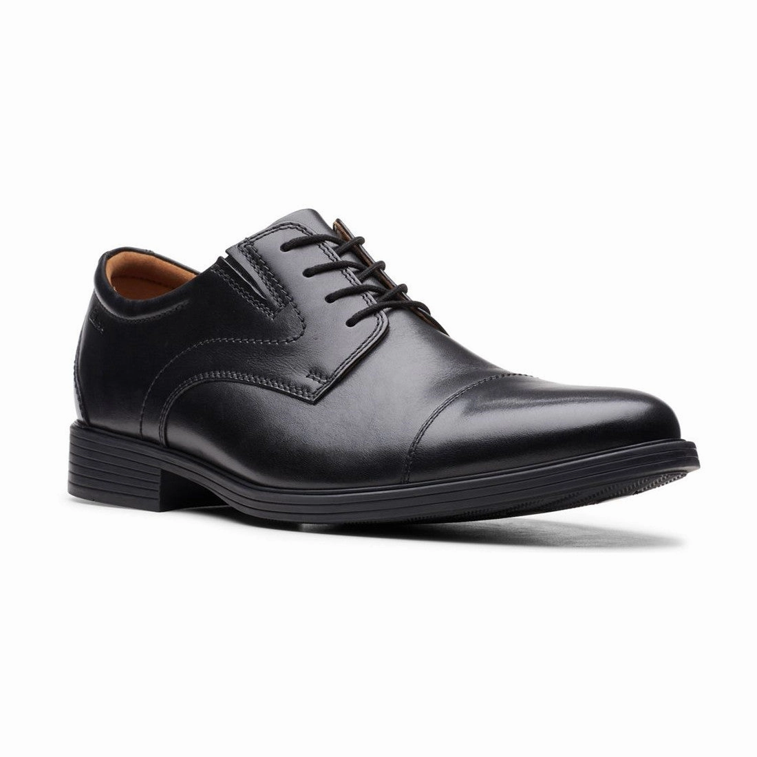 Flexible construction Clarks Men's Whiddon Cap Toe Oxford - Black