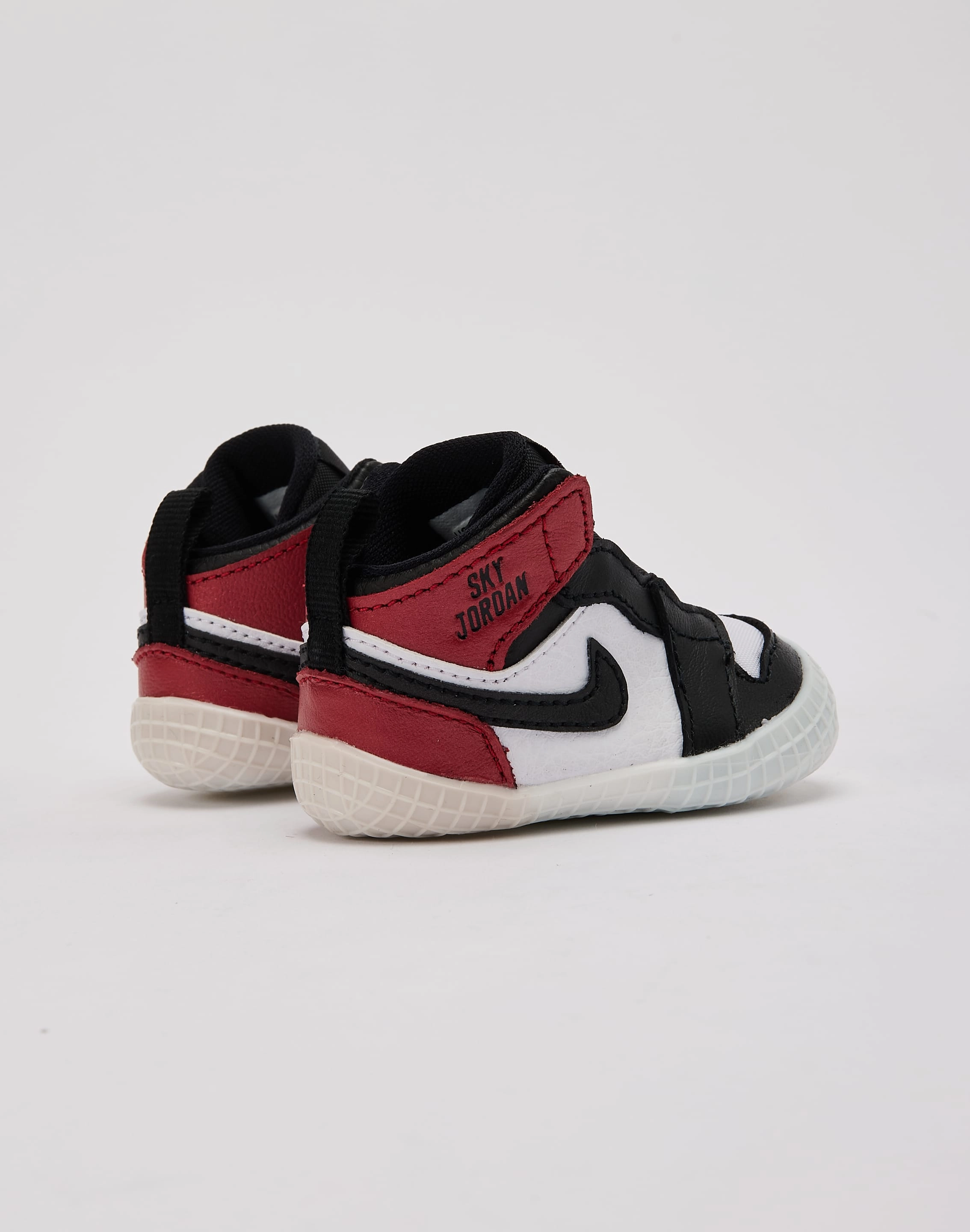 Eco Friendly Fabric Jordan Air Jordan 1 'Black Toe Reimagined' Crib Bootie Infant