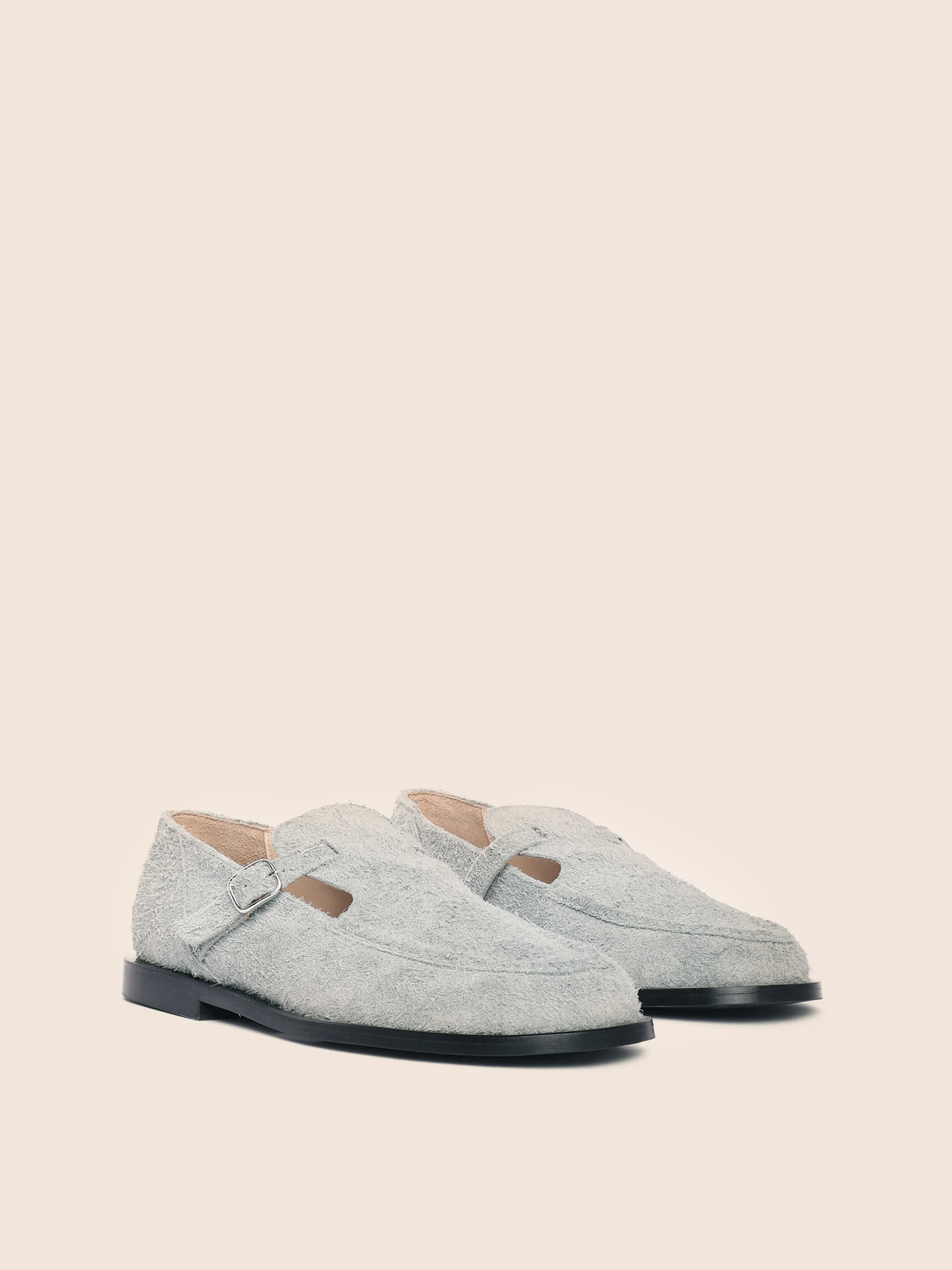 Zafra Grey Flat Hill Walk Practical All-Day Wear