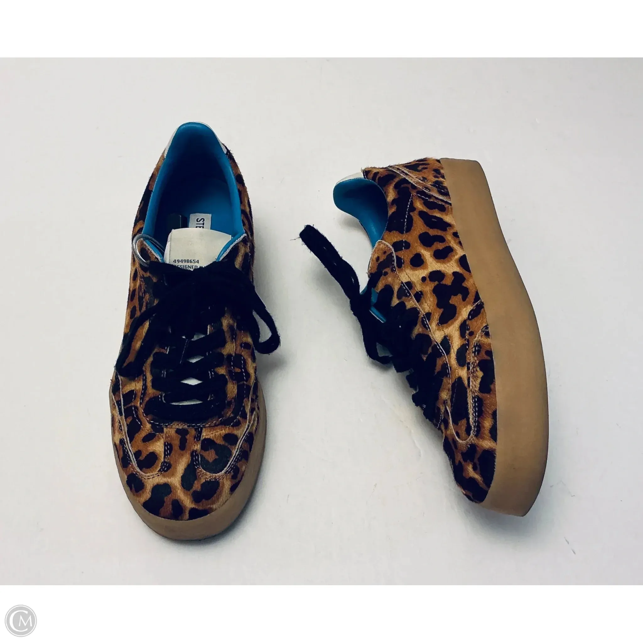 Shoes Sneakers By Steve Madden In Animal Print, Size: 9.5 Neutral Tone Wear Resistant Outsole