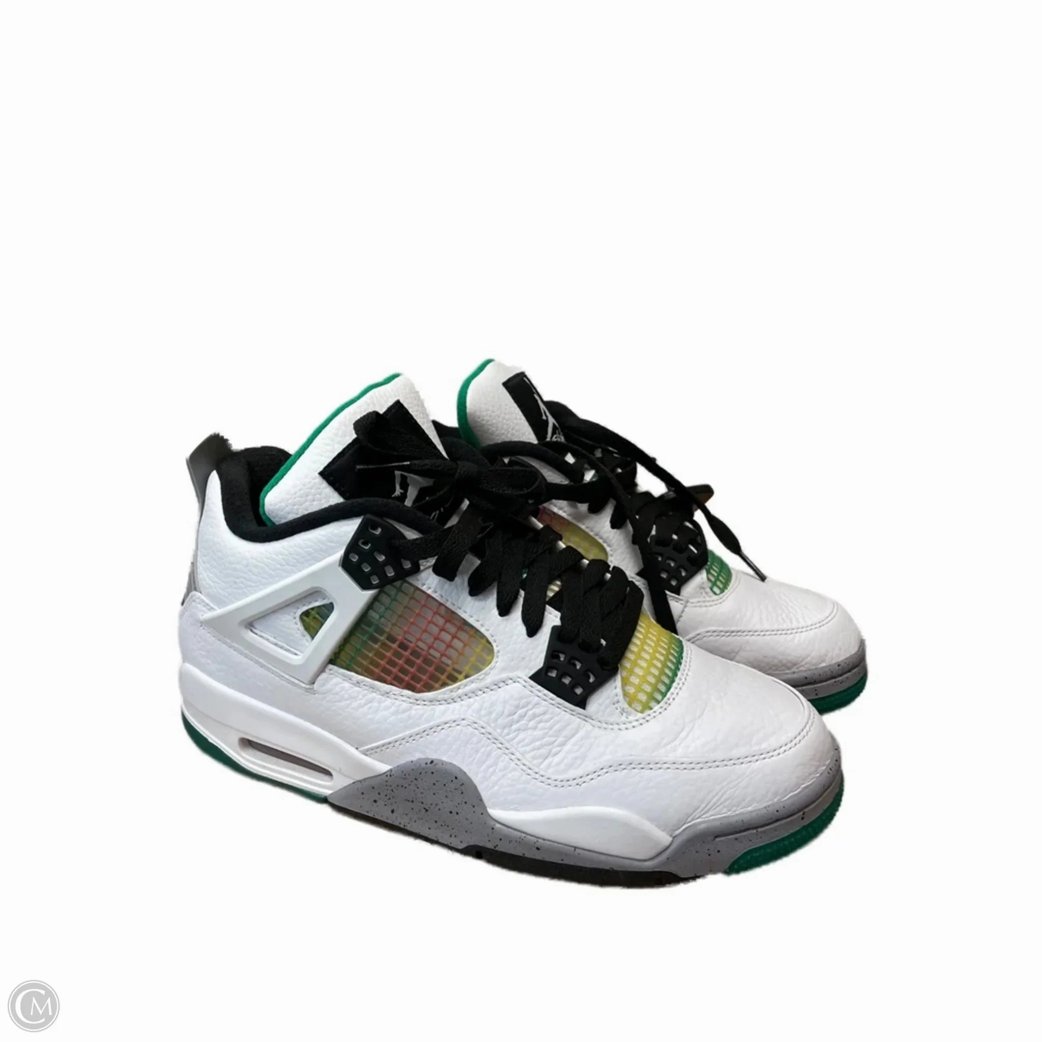 Shoes Sneakers By Nike In Green & White, Size: 10.5 Customizable Carbon Fiber Inlay